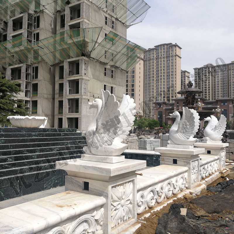 石雕噴泉，石雕天鵝噴泉，大理石天鵝噴泉2.jpg